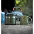 Recipient Inox FOX Cookware Coffee-Tea Khaki Storage, 860ml Recipient Inox FOX Cookware Coffee-Tea Khaki Storage, 860ml