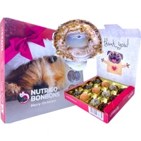 Recompense Caini Lk Baits Pet Nutrigo Bonbons Merry Christmas Candy Box, Colectie Asortata