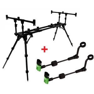 Rodpod Zfish Construct 3 Rods + 2 Indicator ZFX Mini, 88-122cm 