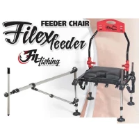 SCAUN FILFISHING FILEXFEEDER CU SUPORT TELESCOPIC + HUSA DE TRANSPORT SCAUN FILFISHING FILEXFEEDER CU SUPORT TELESCOPIC + HUSA DE TRANSPORT