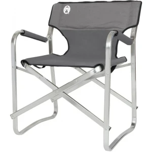 Scaun Coleman Deck Pliabil, Aluminiu, Gri, 2.6kg Scaun Coleman Deck Pliabil, Aluminiu, Gri, 2.6kg