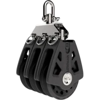 Scripete Triplu Lewmar Synchro 50, Cu Cheie Pivotanta, 50mm