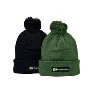 Caciula RidgeMonkey APEarel Bobble Beanie Hat Verde