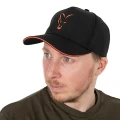 Sapca Fox Collection Baseball Cap Black & Orange Sapca Fox Collection Baseball Cap Black & Orange