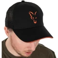 Sapca Fox Collection Trucker Cap Black & Orange
