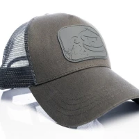 Sapca Ridgemonkey Apearel Dropback Pastel Trucker Cap Grey  Sapca Ridgemonkey Apearel Dropback Pastel Trucker Cap Grey