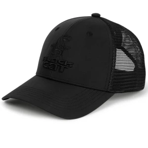 Sapca BLACK CAT Black Trucker Cap, Marime Universala