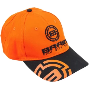 Sapca BRAIN Orange and Black Cap, Marime 56