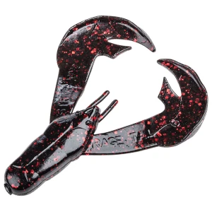 Creatura Strike King Rage Tail Chunk, Black Neon, 7.5cm, 7buc/plic  Creatura Strike King Rage Tail Chunk, Black Neon, 7.5cm, 7buc/plic