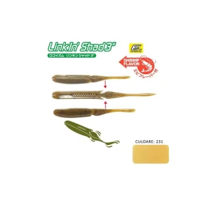 SHAD TIEMCO LINKIN SHAD 4 10cm Culoare 231NS 9/plic  SHAD TIEMCO LINKIN SHAD 4 10cm Culoare 231NS 9/plic