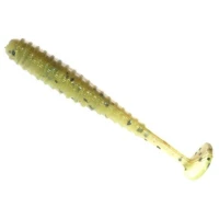 Shad Reins Aji Adder 3.8cm, culoare Green Pumpkin Chart Melon 12 buc/plic  Shad Reins Aji Adder 3.8cm, culoare Green Pumpkin Chart Melon 12 buc/plic