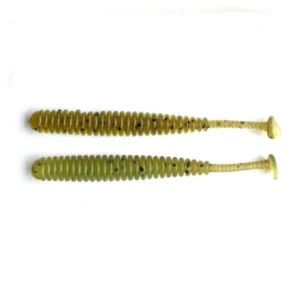 Shad Reins Aji Adder 5cm, culoare Pumpkin Chartreuse Melon   12buc/plic  Shad Reins Aji Adder 5cm, culoare Pumpkin Chartreuse Melon   12buc/plic