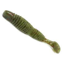 Shad Reins Bubbling,  Watermelon Red, 7.6cm, 8buc/plic  Shad Reins Bubbling,  Watermelon Red, 7.6cm, 8buc/plic
