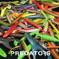 Galeata cu Naluci Siliconice 4Predators Tackle Bucket 130buc Galeata cu Naluci Siliconice 4Predators Tackle Bucket 130buc