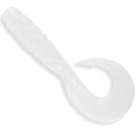 Grub Fishup Mighty Grub 13.3cm, Pearl, 4buc/pac