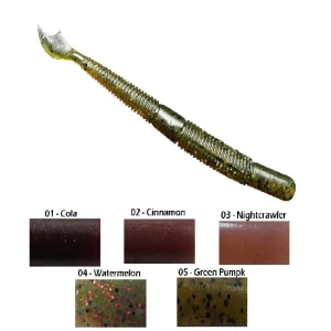 SHAD BIWAA VENUM TAIL NIGHTCRAWLER 10CM 10BUC/PLIC SHAD BIWAA VENUM TAIL NIGHTCRAWLER 10CM 10BUC/PLIC