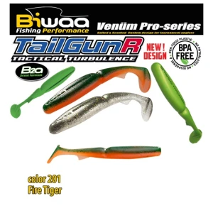 SHAD Biwaa TAILGUNR SWIMBAIT 5.5 14cm 201 Fire Tiger 4buc/plic. SHAD Biwaa TAILGUNR SWIMBAIT 5.5 14cm 201 Fire Tiger 4buc/plic.