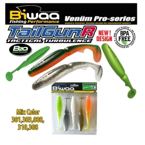 SHAD Biwaa TAILGUNR SWIMBAIT 5.5 14cm Mix color 4buc/plic. SHAD Biwaa TAILGUNR SWIMBAIT 5.5 14cm Mix color 4buc/plic.