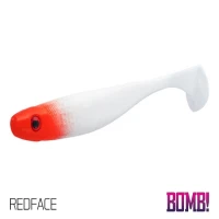Shad Delphin Bomb Rippa 10cm Redface Shad Delphin Bomb Rippa 10cm Redface