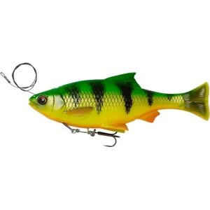 SHAD SAVAGE 4D LINE THRU PULSETAIL ROACH 18CM/90G FIRETIGER