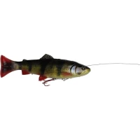 Shad Savage 4d Line Thru Pulsetail Trout 16cm/51g Perch