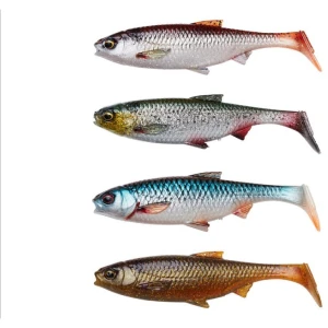 SHAD SAVAGE GEAR 3D RIVER ROACH 10CM 10G CLEAR WATER MIX 4BUC/PLIC