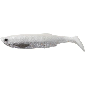 SHAD SAVAGE GEAR BLEAK PADDLE TAIL WHITE SILVER 8CM 4G 4BUC/PLIC SHAD SAVAGE GEAR BLEAK PADDLE TAIL WHITE SILVER 8CM 4G 4BUC/PLIC