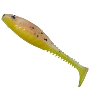 SHAD SOFT BAIT GUNKI GRUBBY CHICKEN SECRET 8.5CM, 6.2G, 6BUC/PLIC SHAD SOFT BAIT GUNKI GRUBBY CHICKEN SECRET 8.5CM, 6.2G, 6BUC/PLIC