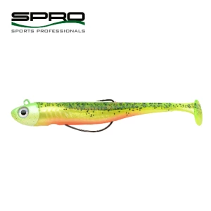 SHAD SPRO GUTSBAIT UV 110 MM PLUS OFFSET 3/0 14 GR MOJITO