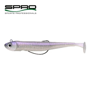 SHAD SPRO GUTSBAIT UV 110 MM PLUS OFFSET 3/0 14 GR OPAL AND PEARL SHAD SPRO GUTSBAIT UV 110 MM PLUS OFFSET 3/0 14 GR OPAL AND PEARL