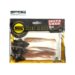 SHAD  SPRO SCENT SERIES INSTA 9CM BROWNY 5BUC SHAD  SPRO SCENT SERIES INSTA 9CM BROWNY 5BUC