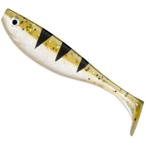 SHAD STORM BOOM SHAD NATURAL GREEN PERCH 10CM 8G 4BUC/PLIC