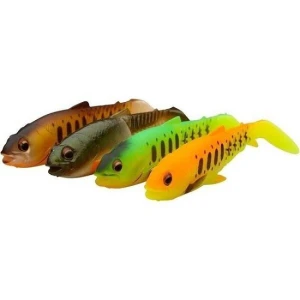 Savage Gear Craft Cannibal Paddletail Dark Water Mix 6.5cm 4g 4buc/plic Savage Gear Craft Cannibal Paddletail Dark Water Mix 6.5cm 4g 4buc/plic
