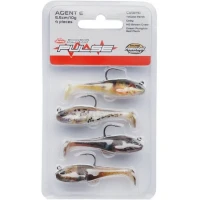 Set Berkley Pulse Agent E Softbait Prerigged, 5.5cm, 10g, 4buc/plic