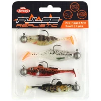 Set Shad Berkley Pulse Realistic Prerigged Mix Small, 4.2cm, 4buc/pac