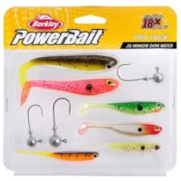 Set shaduri BERKLEY Pro Pack Jig Minnow Dark Water, 6buc/pac