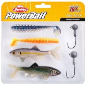 Set shaduri BERKLEY Pro Pack Zander, 4buc/pac
