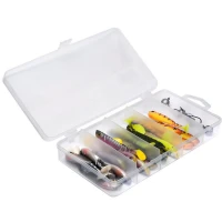 Set Shaduri Berkley Pulse Shad Mixbox 6cm + Jig-uri, 24buc/pac