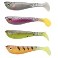 Set shaduri BERKLEY Pulse Shad MixBox 6cm + Jig-uri, 24buc/pac