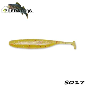 Shad 4Predators Finesse Impact Brass Red S017  7cm 7buc
