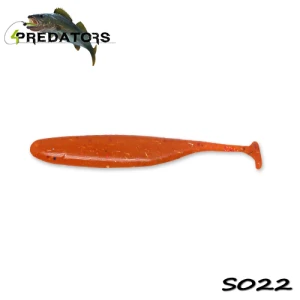 Shad 4Predators Finesse Impact Laminat Dirty Orange S022  7cm 7buc Shad 4Predators Finesse Impact Laminat Dirty Orange S022  7cm 7buc