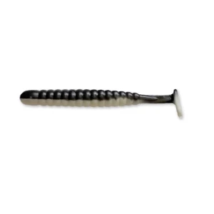 Shad 4Predators Worm Shad Floating 8 CM L011 Culoare Black - White 7 buc/plic Shad 4Predators Worm Shad Floating 8 CM L011 Culoare Black - White 7 buc/plic
