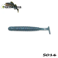 Shad 4Predators Worm Shad Laminat 8cm culoare S016 Teal Blue 6buc/plic Shad 4Predators Worm Shad Laminat 8cm culoare S016 Teal Blue 6buc/plic