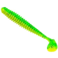Shad BERKLEY PowerBait Swimmer Soft, Lime Chartreuse, 8.5cm, 8buc/plic