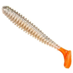 Shad BERKLEY PowerBait Swimmer Soft, Salty Pepper, 8.5cm, 8buc/plic