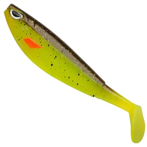Shad BERKLEY Sick Flanker, Brown Chartreuse, 8cm, 60buc/pac