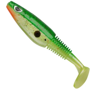 Shad BERKLEY Sick Swimmer, Hot Firetiger, 12cm, 32buc/pac Shad BERKLEY Sick Swimmer, Hot Firetiger, 12cm, 32buc/pac