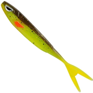 Shad BERKLEY Sick Vamper, Brown Chartreuse, 18cm, 16buc/pac