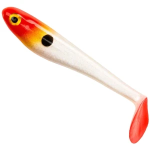 Shad Berkley PowerBait Hollow Belly, Red Head, 12.5cm, 4buc/plic Shad Berkley PowerBait Hollow Belly, Red Head, 12.5cm, 4buc/plic