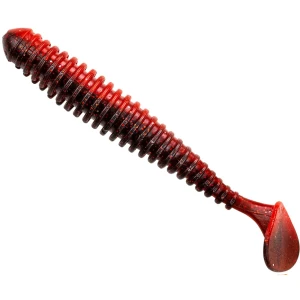 Shad Berkley PowerBait Swimmer Soft, Dark Red, 8.5cm, 8buc/plic Shad Berkley PowerBait Swimmer Soft, Dark Red, 8.5cm, 8buc/plic